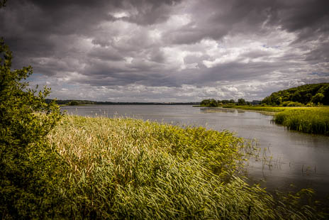 Susanne und Anja mit dem Planwagen durch die Uckermark (2015)