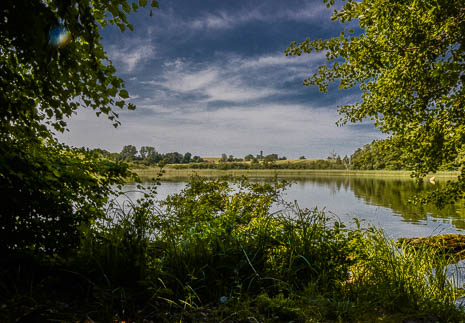 Susanne und Anja mit dem Planwagen durch die Uckermark (2015)