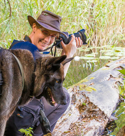 Susanne und Anja mit dem Planwagen durch die Uckermark (2015)