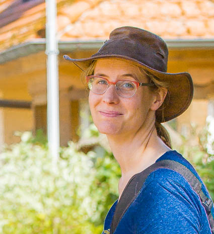 Susanne und Anja mit dem Planwagen durch die Uckermark (2015)